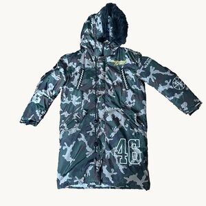 NBA Golden State Warriors Camo Wintercoat